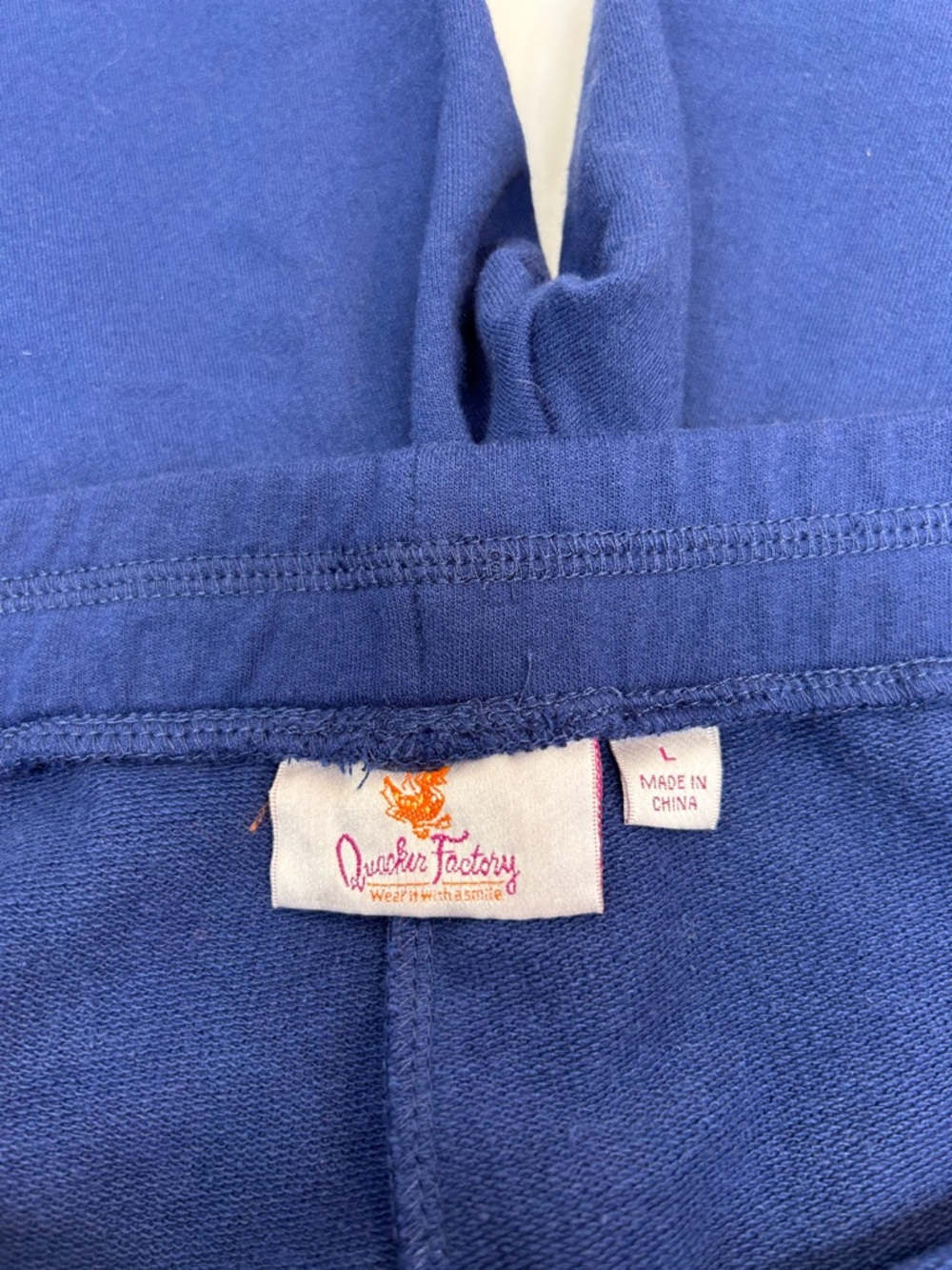 Quacker Factory Royal Blue Two-Piece Top and Pants with Rhinestone Matching Set - Picture 13 of 14